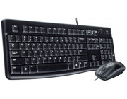 Logitech Desktop MK120 USB, Keyboard + Mouse, Retail - RUS